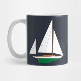 Concordia Yawl Sailboat Mug